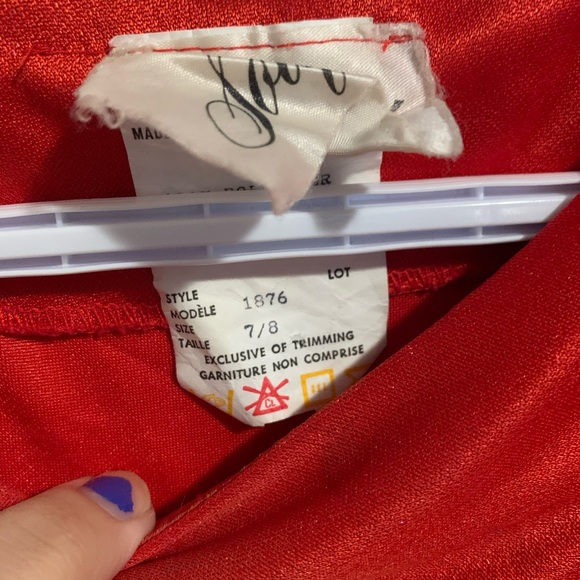 Vintage Red Dress - Picture 2 of 2